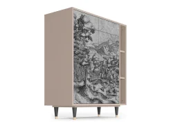 Aparador - 96х110х41 cm - BS6 - Rusticorum, Latte