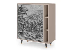 Aparador - 96х110х41 cm - BS6 - Rusticorum, Latte