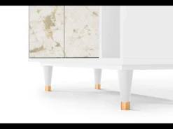 Aparador - 96х110х41 cm - BS6 - Sahara desert, Blanco