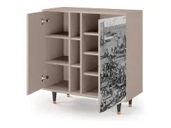 Aparador - 94х96х41 cm - BS5 - Saint Martin, Latte