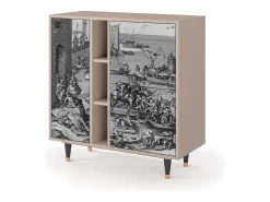 Aparador - 94х96х41 cm - BS5 - Saint Martin, Latte