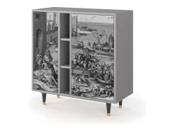 Aparador - 94х96х41 cm - BS5 - Saint Martin, Gris