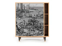 Aparador - 96х110х41 cm - BS6 - Saint Martin, Nogal