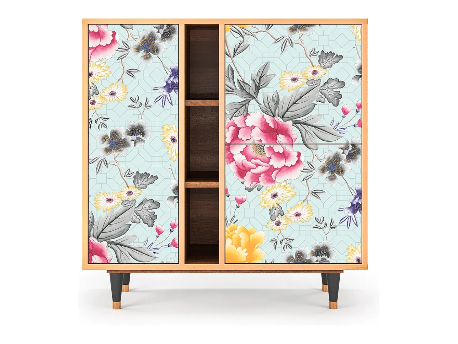 Aparador - 94х96х41 cm - BS5 - Sky Garden, Nogal