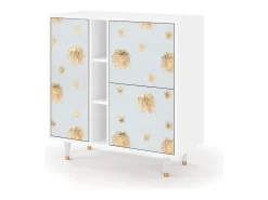 Aparador - 94х96х41 cm - BS5 - Sky Latte, Blanco