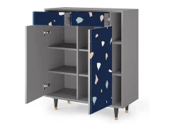 Aparador - 96х110х41 cm - BS6 - Space Satellites, Gris