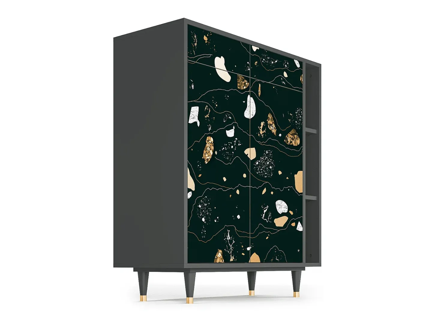 Aparador - 96х110х41 cm - BS6 - Space Rocks, Antracita