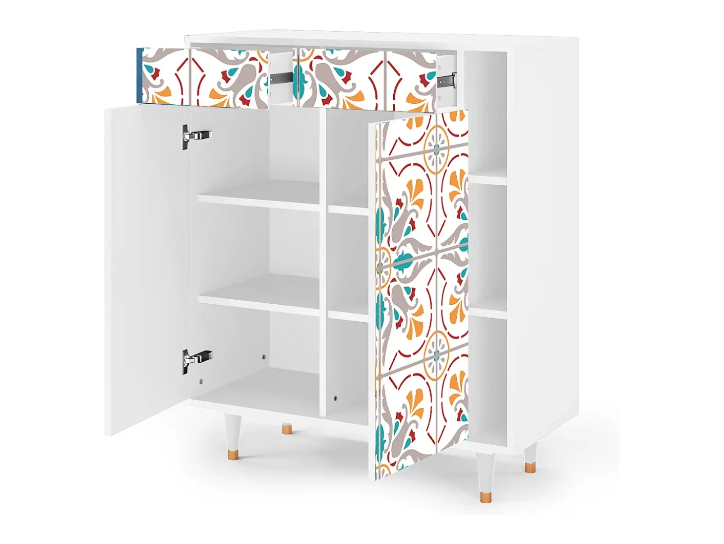 Aparador - 96х110х41 cm - BS6 - Spring Ceramics, Blanco