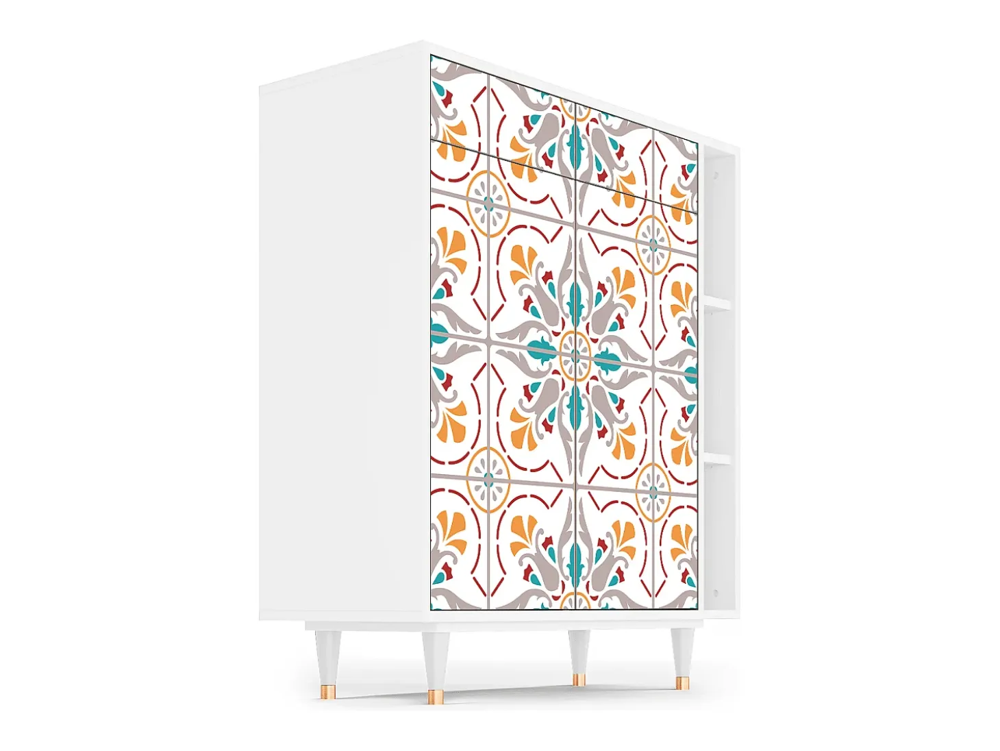 Aparador - 96х110х41 cm - BS6 - Spring Ceramics, Blanco