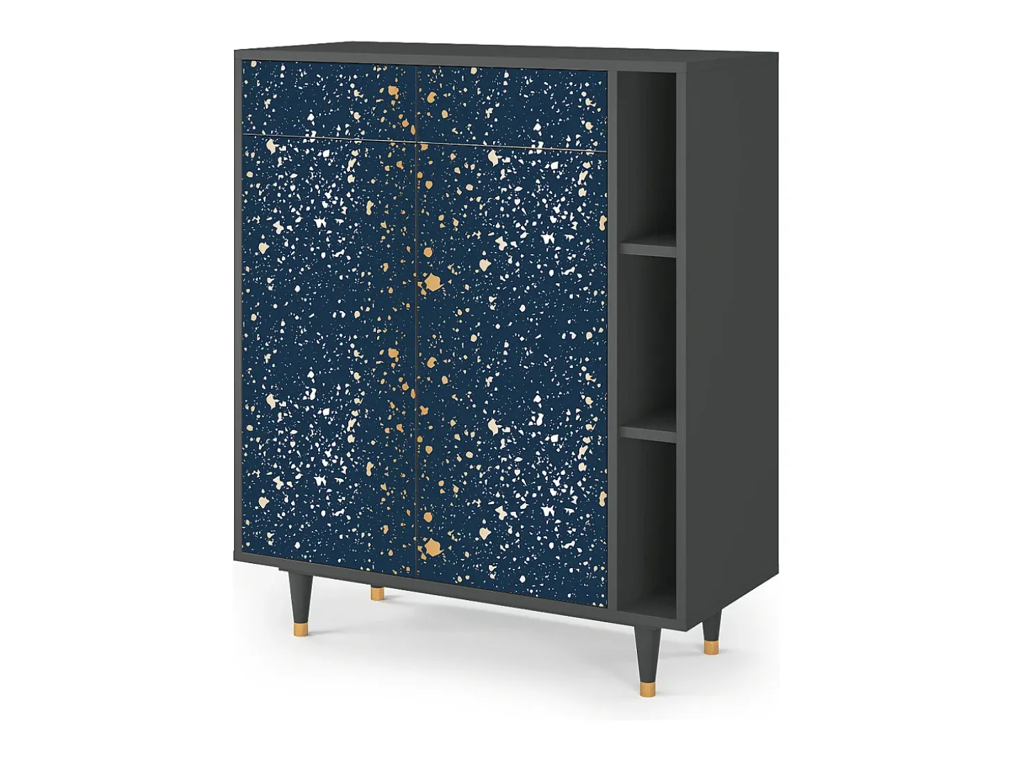 Aparador - 96х110х41 cm - BS6 - Starfall, Antracita