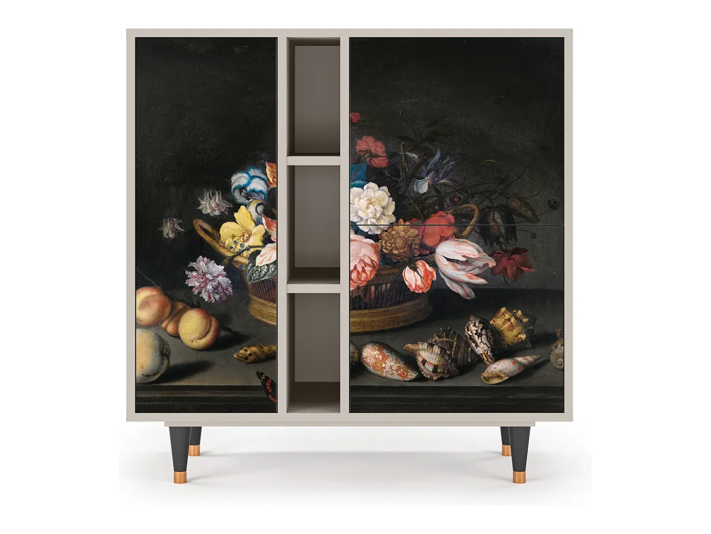 Aparador - 94х96х41 cm - BS5 - Still Life with Flowers, Arena