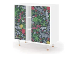 Aparador - 94х96х41 cm - BS5 - Summer Berries, Blanco