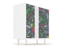 Aparador - 94х96х41 cm - BS5 - Summer Berries, Blanco