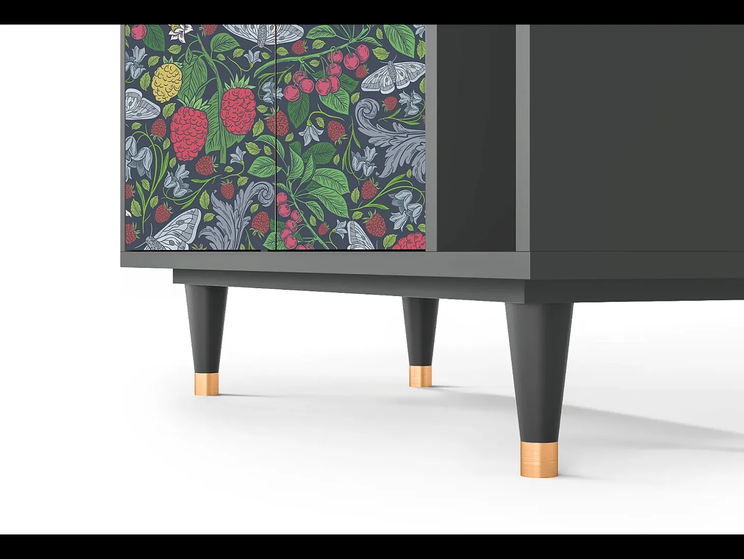 Aparador - 96х110х41 cm - BS6 - Summer Berries, Antracita