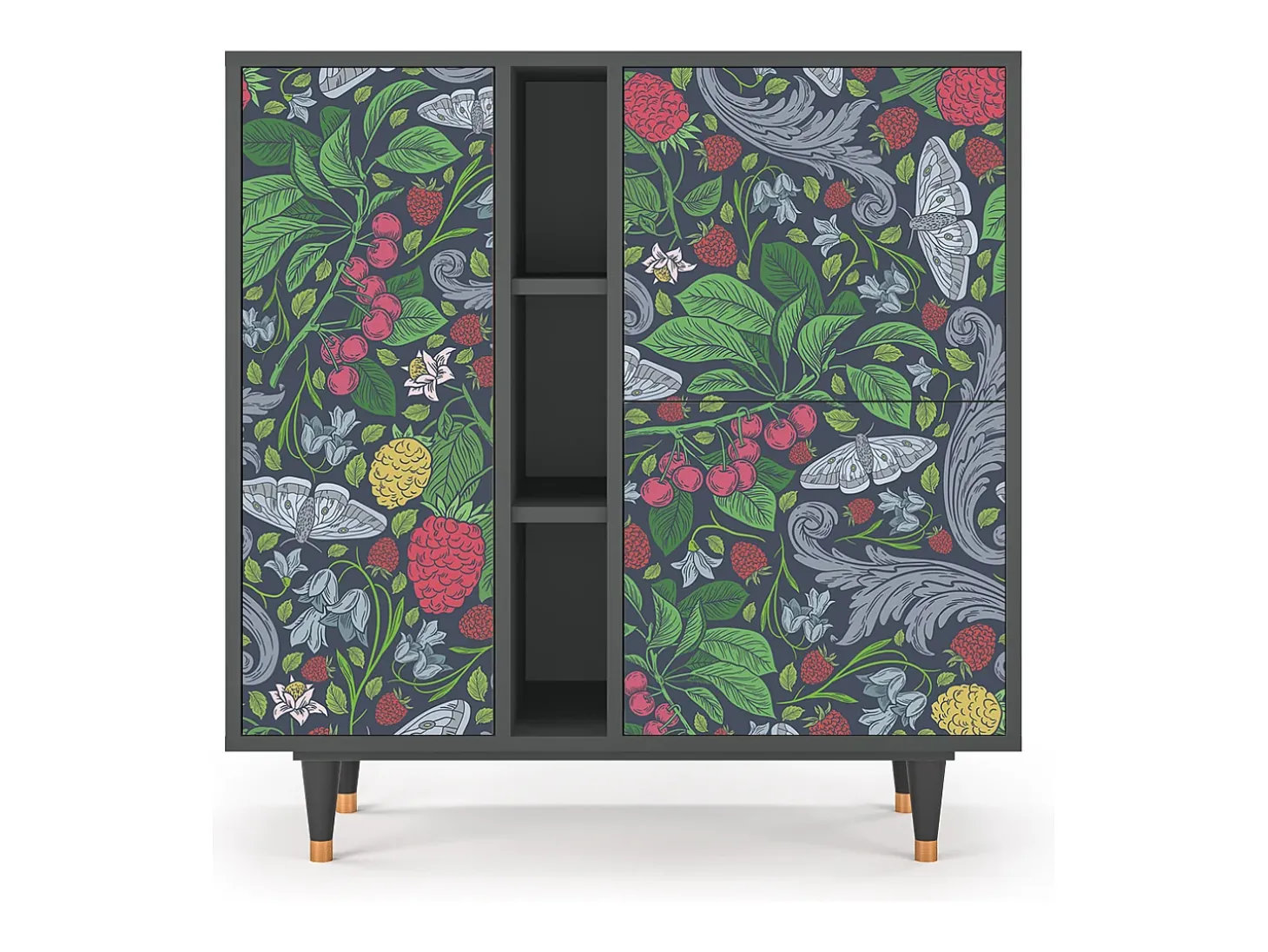 Aparador - 94х96х41 cm - BS5 - Summer Berries, Antracita