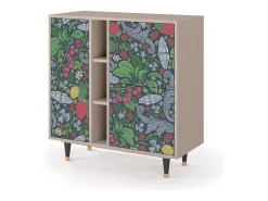 Aparador - 94х96х41 cm - BS5 - Summer Berries, Latte