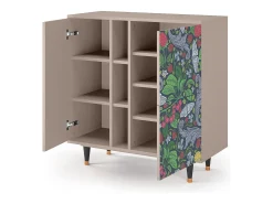 Aparador - 94х96х41 cm - BS5 - Summer Berries, Latte