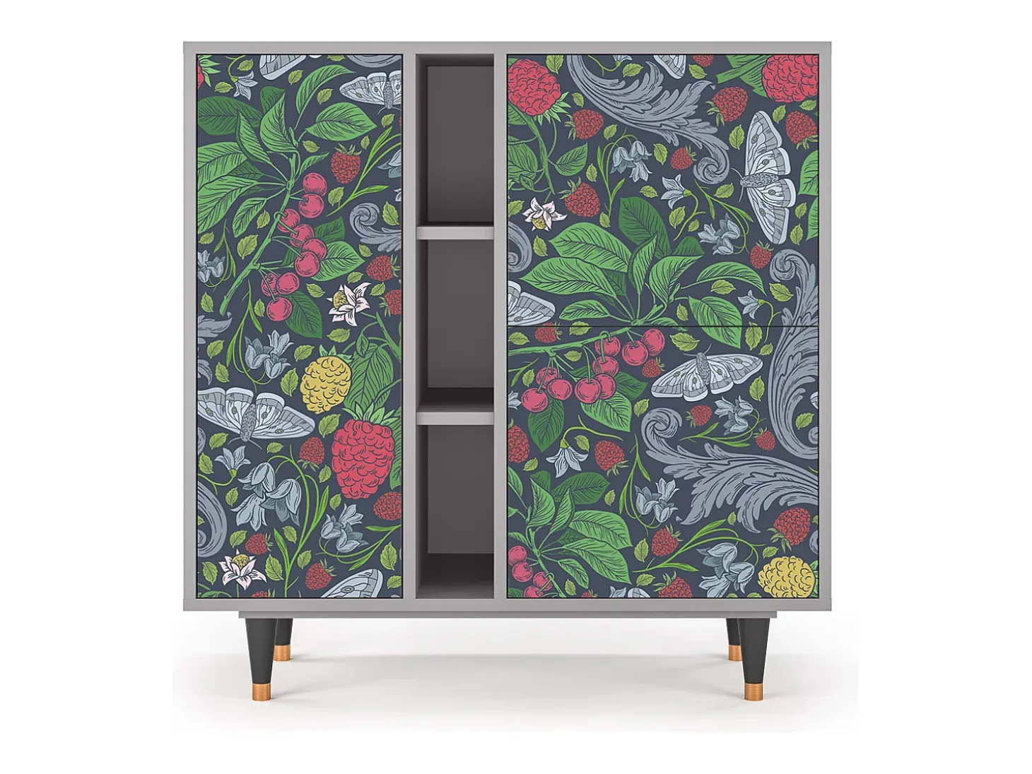 Aparador - 94х96х41 cm - BS5 - Summer Berries, Gris