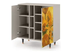 Aparador - 94х96х41 cm - BS5 - Sunflowers, Arena