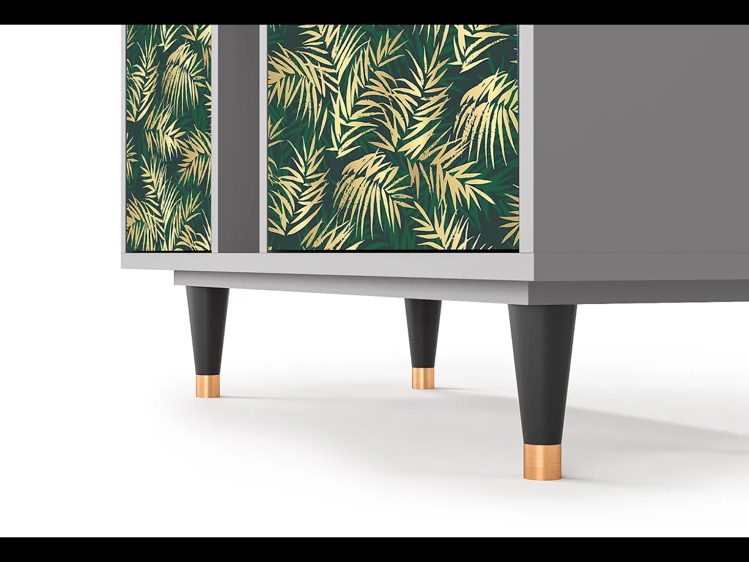 Aparador - 94х96х41 cm - BS5 - Sunny Palm Tree, Gris