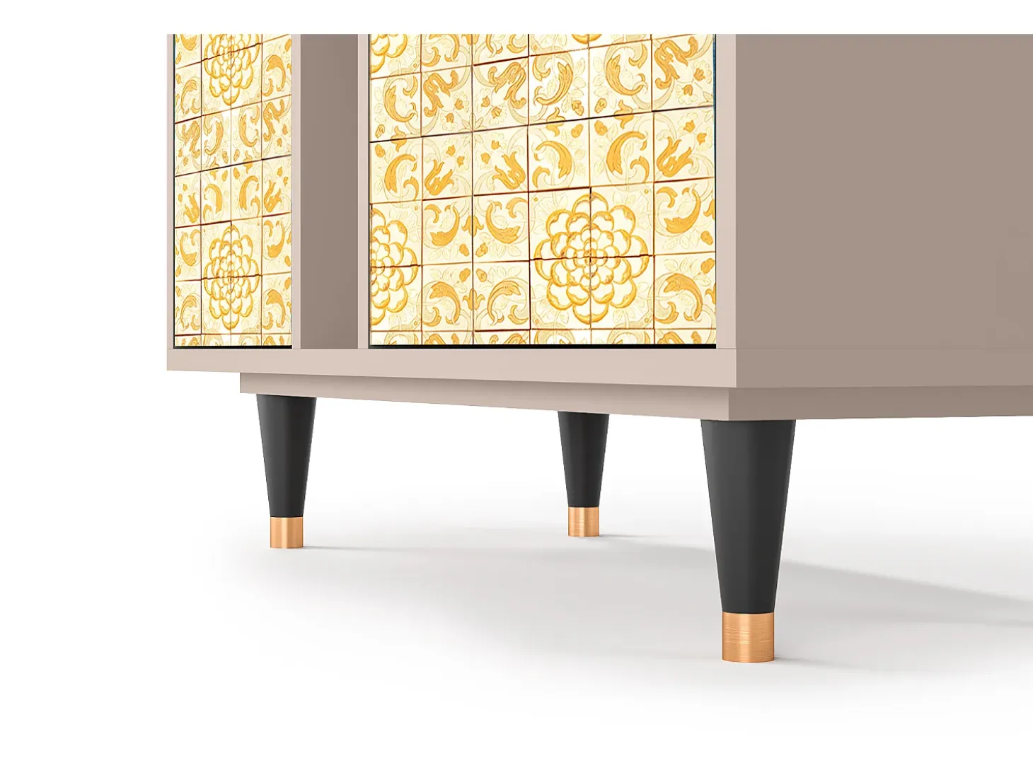 Aparador - 94х96х41 cm - BS5 - Sunshiny Tile, Latte