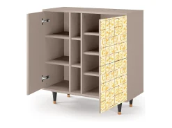 Aparador - 94х96х41 cm - BS5 - Sunshiny Tile, Latte