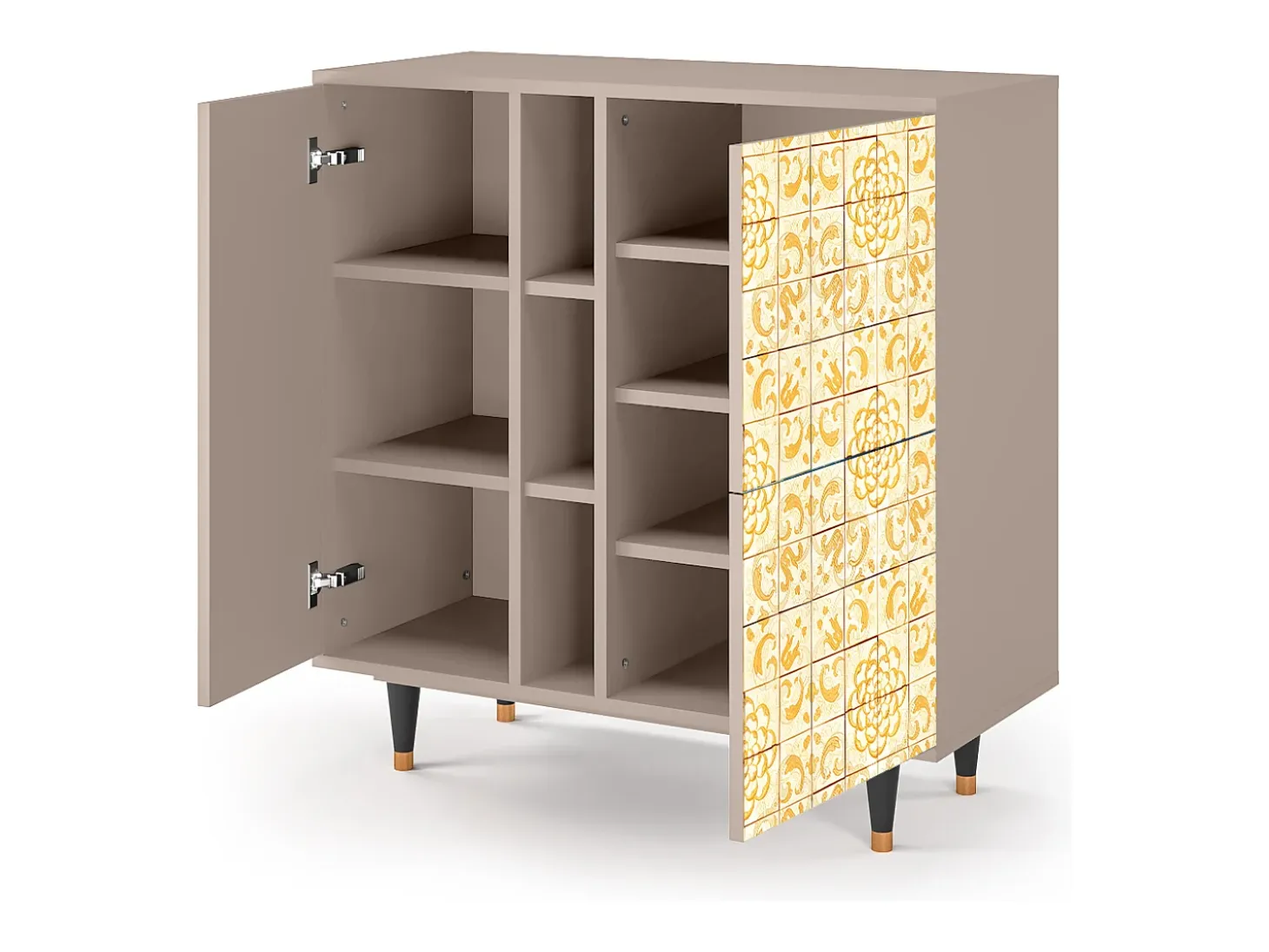 Aparador - 94х96х41 cm - BS5 - Sunshiny Tile, Latte