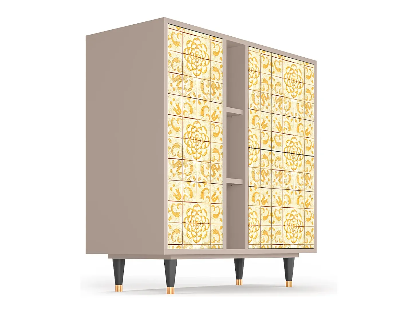Aparador - 94х96х41 cm - BS5 - Sunshiny Tile, Latte