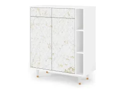 Aparador - 96х110х41 cm - BS6 - Sweet Cotton, Blanco