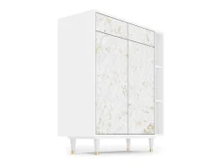 Aparador - 96х110х41 cm - BS6 - Sweet Cotton, Blanco