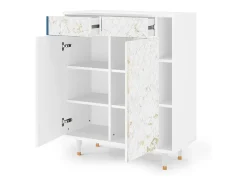 Aparador - 96х110х41 cm - BS6 - Sweet Cotton, Blanco