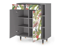Aparador - 96х110х41 cm - BS6 - Sweet Flamingo, Gris