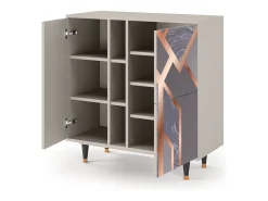 Aparador - 94х96х41 cm - BS5 - Taupe Anatomy, Arena