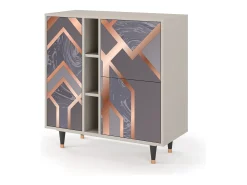 Aparador - 94х96х41 cm - BS5 - Taupe Anatomy, Arena