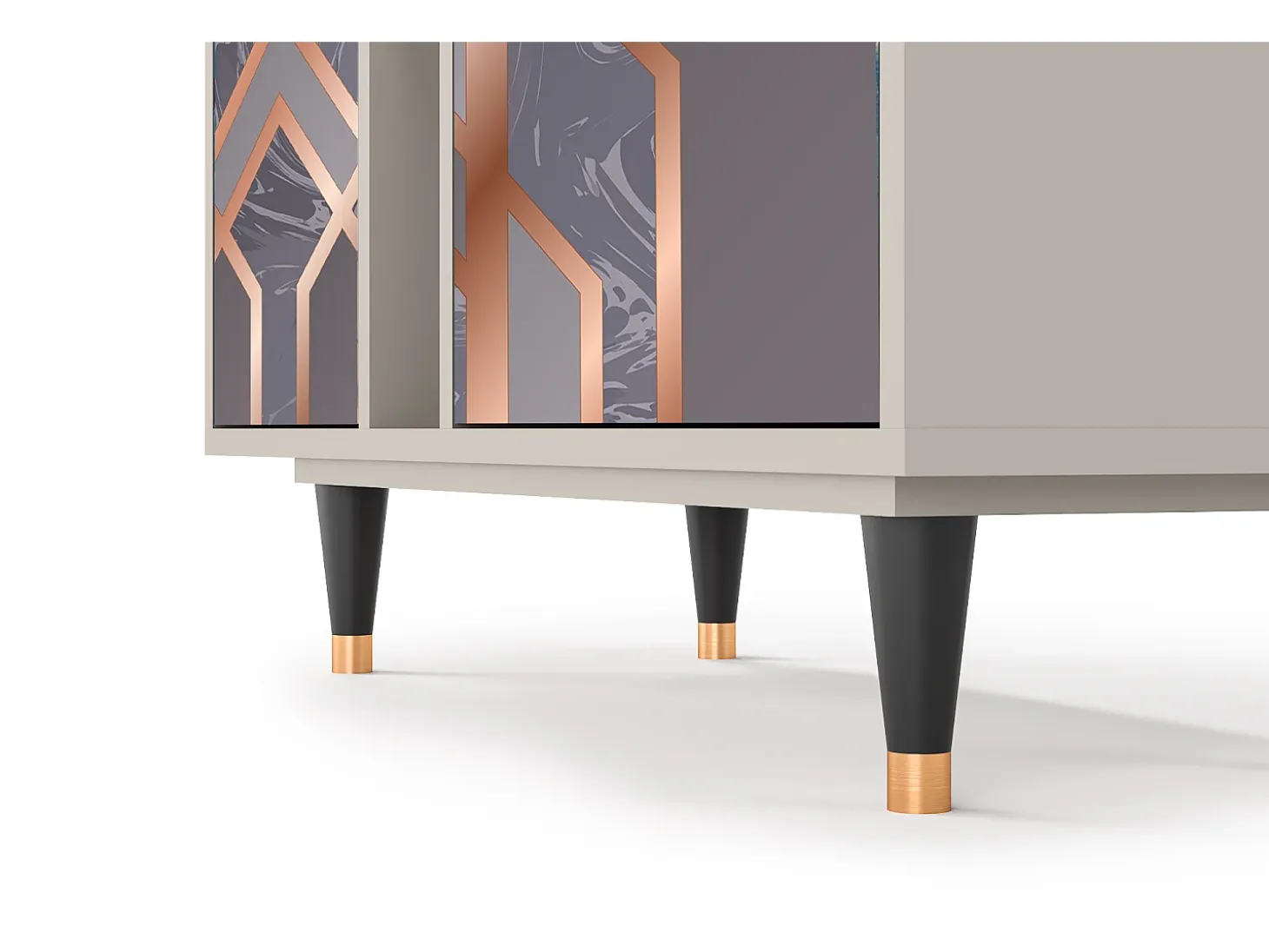 Aparador - 94х96х41 cm - BS5 - Taupe Anatomy, Arena