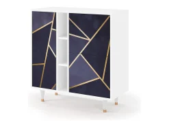 Aparador - 94х96х41 cm - BS5 - The Amethyst, Blanco