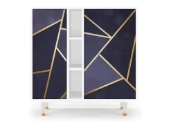 Aparador - 94х96х41 cm - BS5 - The Amethyst, Blanco