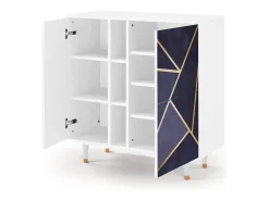 Aparador - 94х96х41 cm - BS5 - The Amethyst, Blanco