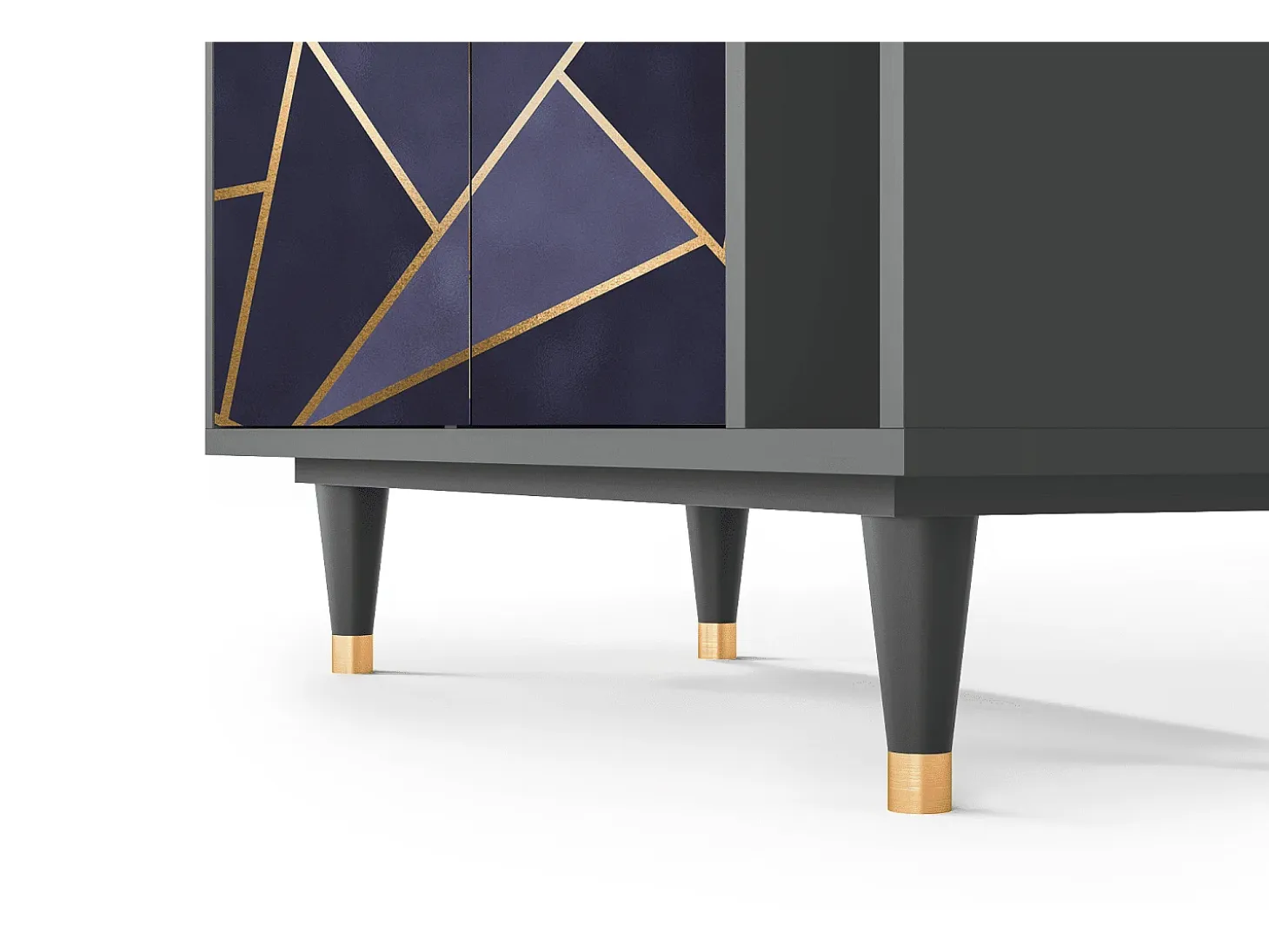 Aparador - 96х110х41 cm - BS6 - The Amethyst, Antracita