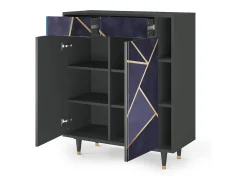 Aparador - 96х110х41 cm - BS6 - The Amethyst, Antracita