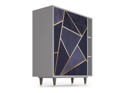 Aparador - 96х110х41 cm - BS6 - The Amethyst, Gris