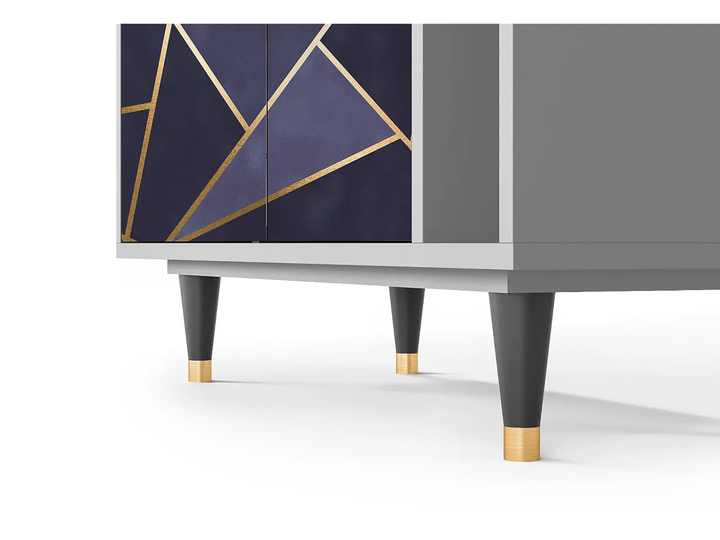 Aparador - 96х110х41 cm - BS6 - The Amethyst, Gris