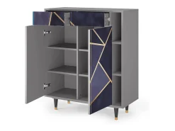 Aparador - 96х110х41 cm - BS6 - The Amethyst, Gris
