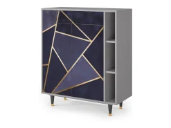 Aparador - 96х110х41 cm - BS6 - The Amethyst, Gris