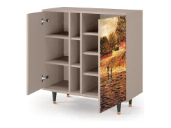 Aparador - 94х96х41 cm - BS5 - The Banks, Latte