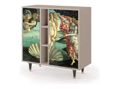Aparador - 94х96х41 cm - BS5 - The Birth of Venus, Latte