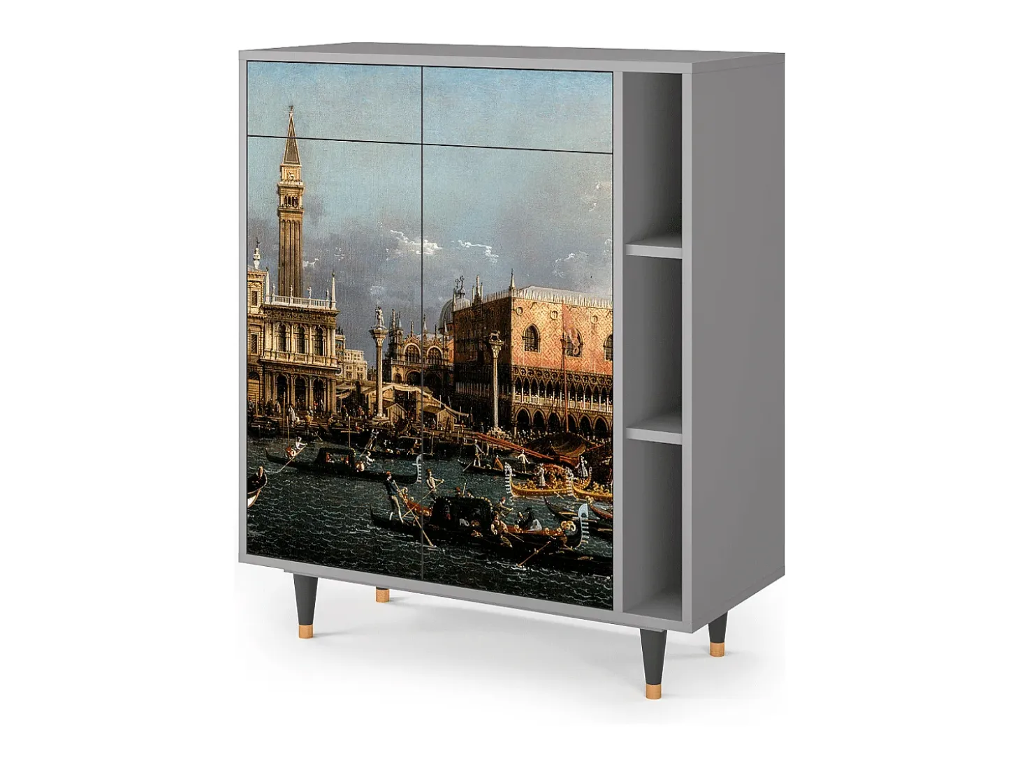 Aparador - 96х110х41 cm - BS6 - The Bucintoro, Gris