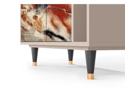Aparador - 96х110х41 cm - BS6 - The City Rises, Latte