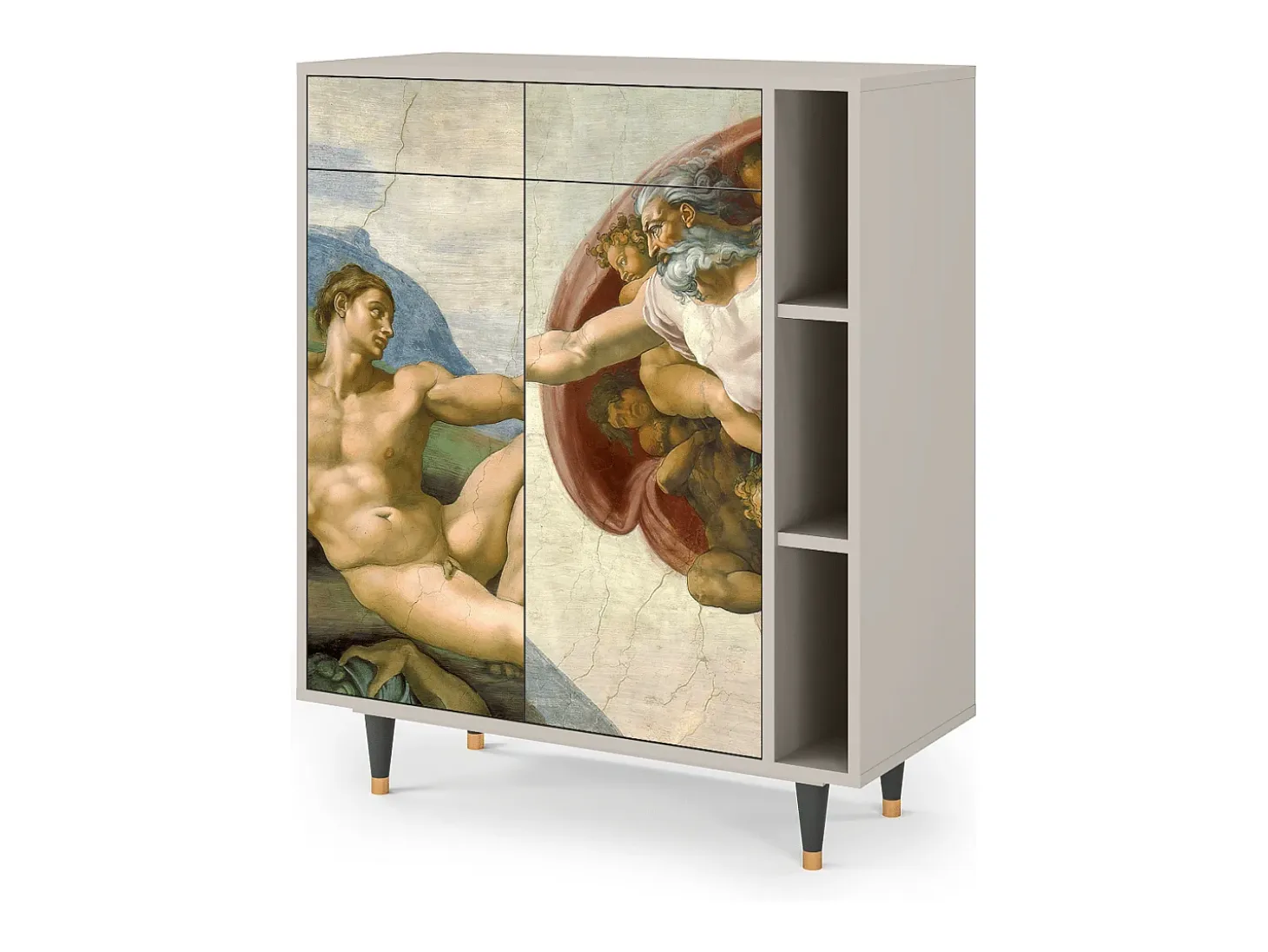 Aparador - 96х110х41 cm - BS6 - The Creation of Adam, Arena