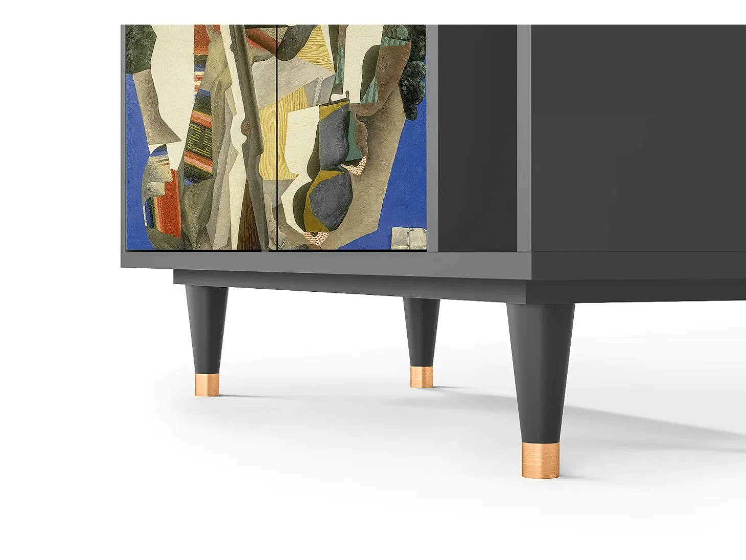 Aparador - 96х110х41 cm - BS6 - The Cubist Paintings , Antracita